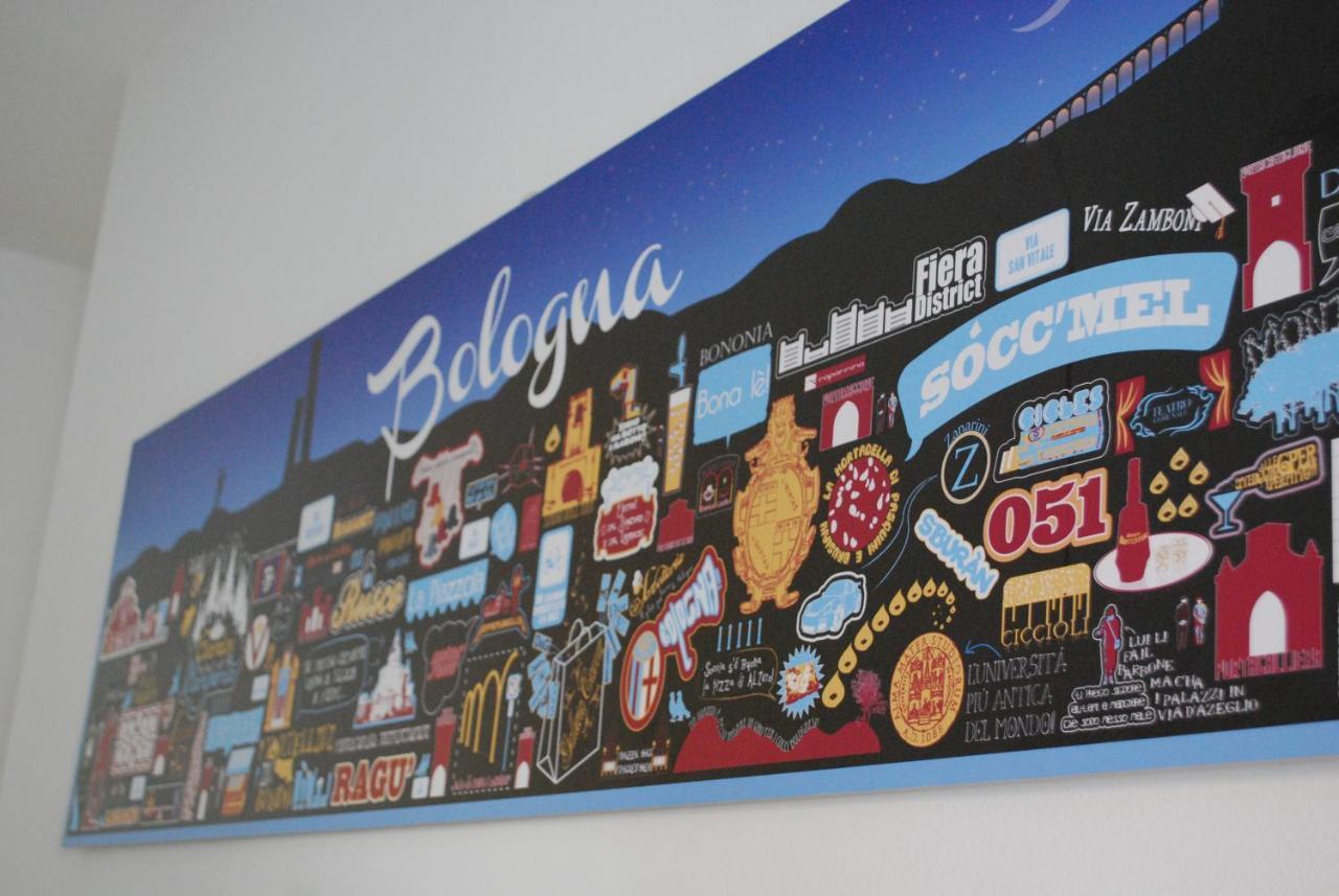 Soleluna Fiera 6 Rooms Bologna Bagian luar foto